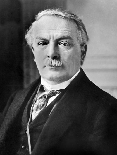David Lloyd George (1863-1945) 1st Earl, English politician, Chancellor of the Exchequer, Minister of War during the Great War by Unknown